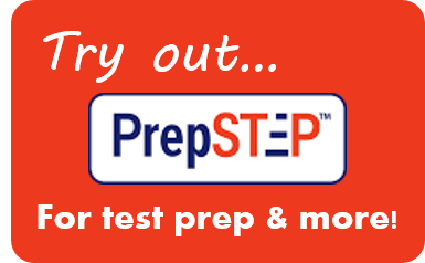 Try out... PrepSTEP for test prep and more!